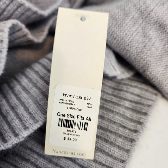 Francesca's Women's One Size Fits All Long Sleeve Turtleneck Sweater - Picture 5 of 5